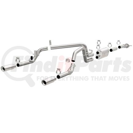 19019 by MAGNAFLOW EXHAUST PRODUCT - Street Series Stainless Cat-Back System