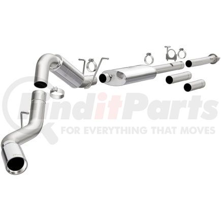 19026 by MAGNAFLOW EXHAUST PRODUCT - Street Series Stainless Cat-Back System