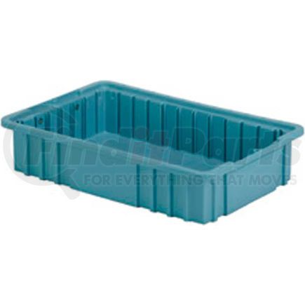 NDC2035  Lt Blue by LEWIS-BINS.COM - LEWISBins Divider Box NDC2035 16-1/2" x 10-7/8" x 3-1/2", Light Blue