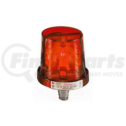 225-120R by FEDERAL SIGNAL - Federal Signal 225-120R Rotating Light, 120VAC, Red