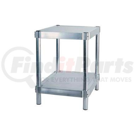 A182424-2 by PRAIRIE VIEW INDUSTRIES INC. - Prairie View A182424-2, Shelving Unit, 2 shelf, 18"W x 24"H x 24"L, Aluminum