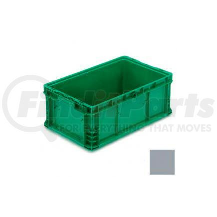 NXO2415-9-GY by LEWIS-BINS.COM - ORBIS Stakpak NXO2415-9 Modular Straight Wall Container, 24"L x 15"W x 9-1/2"H, Gray