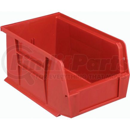 QUS221RD by QUANTUM STORAGE SYSTEMS - Plastic Stack & Hang Bin, 6"W x 9-1/4"D x 5"H, Red