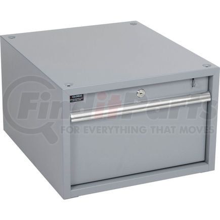 606958GY by GLOBAL INDUSTRIAL - Global Industrial&#153; Stacking Workbench Drawer 17-1/4"W x 20"D x 12"H - Gray