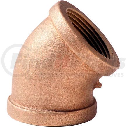 XNL102-08 by MERIT BRASS - 1/2 In. Lead Free Brass 45 Degree Elbow - FNPT - 125 PSI - Import