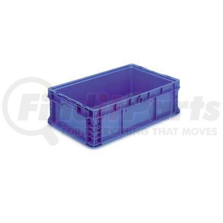 NXO2415-7-BL by LEWIS-BINS.COM - ORBIS Stakpak NXO2415-7 Modular Straight Wall Container, 24"L x 15"W x 7-1/2"H, Blue