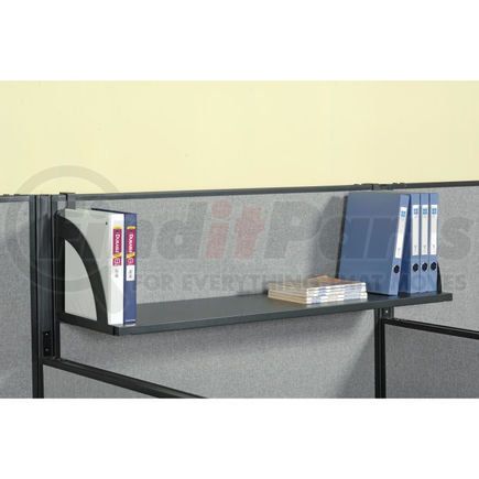 240260 by GLOBAL INDUSTRIAL - Interion&#174; Hanging Shelf For 48"W Panel - Black