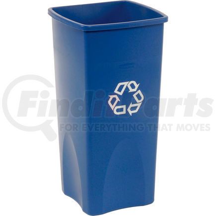 FG356973BLUE by RUBBERMAID - Rubbermaid&#174; Recycling Can, 23 Gallon, Blue