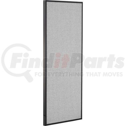 277661GY by GLOBAL INDUSTRIAL - Interion&#174; Office Partition Panel, 24-1/4"W x 60"H, Gray