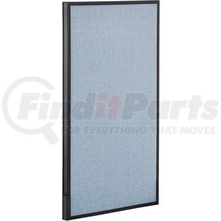 277660BL by GLOBAL INDUSTRIAL - Interion&#174; Office Partition Panel, 24-1/4"W x 42"H, Blue