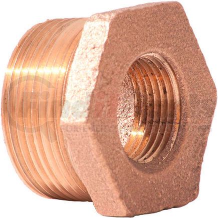 XNL114-1612 by MERIT BRASS - 1 In. X 3/4 In. Lead Free Brass Bushing - MNPT X FNPT - 125 PSI - Import