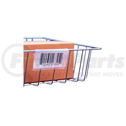 SL1206 by AIGNER INDEX INC - Label Holder, Wire Basket/Display, Clear 6" (25 pcs/pkg)