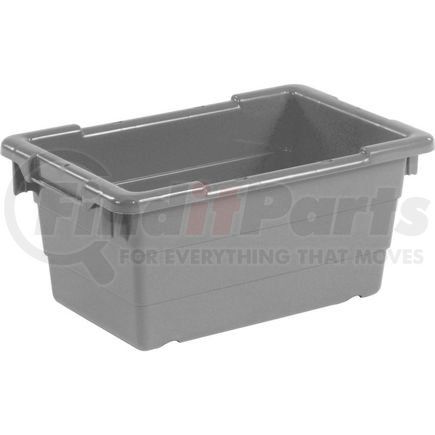 TUB1711-8GY by QUANTUM STORAGE SYSTEMS - Quantum Cross Stack Nest Tub TUB1711-8 - 17-1/4 x 11 x 8 Gray