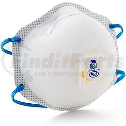 7000002047 by 3M - 3M&#8482; 8271 P95 Disposable Respirator w/ Exhalation Valve, 10/Box