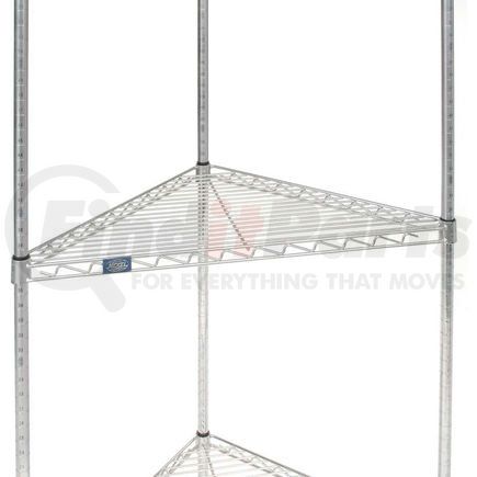 ST24C by GLOBAL INDUSTRIAL - Nexel&#174; ST24C Chrome Triangle Wire Shelf 24"