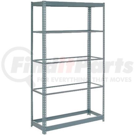 790CP11 by GLOBAL INDUSTRIAL - Global Industrial&#8482; Heavy Duty Shelving 48"W x 18"D x 96"H With 5 Shelves - No Deck - Gray