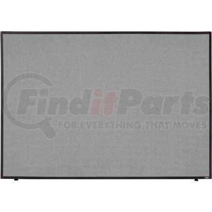 240226GY by GLOBAL INDUSTRIAL - Interion&#174; Office Partition Panel, 60-1/4"W x 42"H, Gray