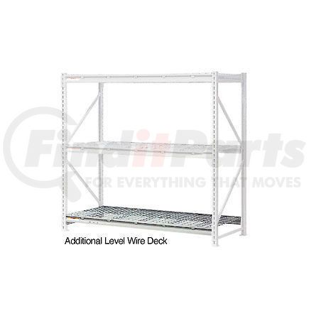 504542A by GLOBAL INDUSTRIAL - Global Industrial&#153; Additional Level, Wire Deck, 72"Wx18"D