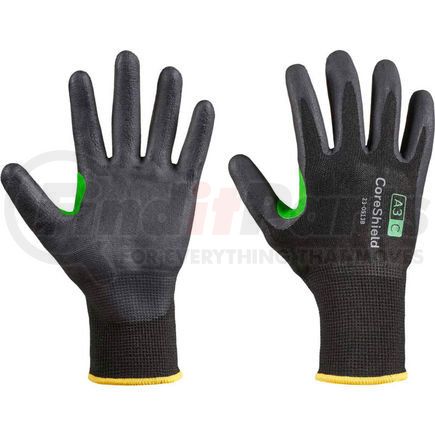 23-0513B/8M by NORTH SAFETY - CoreShield&#174; 23-0513B/8M Cut Resistant Gloves, Nitrile Micro-Foam Coating, A3/C, Size 8