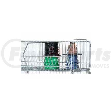 832114 by GLOBAL INDUSTRIAL - Global Industrial&#153; Stackable Wire Storage Bin, 36"W x 20"D x 12"H