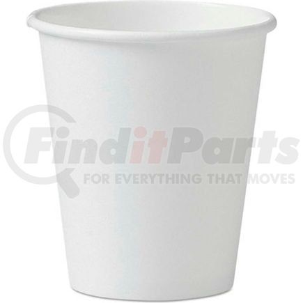 SCC376W by GLOBAL INDUSTRIAL - DART&#174; SCC376W, Polycoated Paper Cups, 6 oz. 50/Pack, 20/Pkgs. Carton