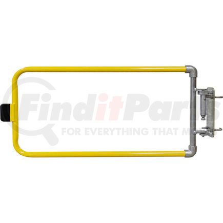 SGNA500PC by KEE SAFETY INC. - Kee Safety SGNA500PC Universal Self-Closing Safety Gate, 15" - 44" Length, Safety Yellow