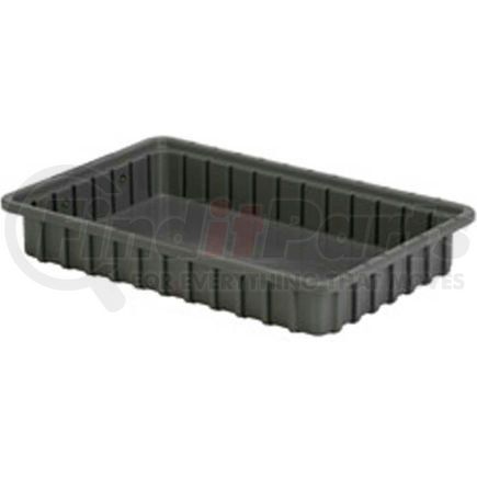 DC2025  Grey by LEWIS-BINS.COM - LEWISBins Divider Box  DC2025 16-1/2" x 10-7/8" x 2-1/2", Gray