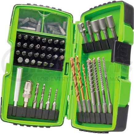 DDKIT-1-68 by GREENLEE TOOL - Greenlee&#174; DDKIT-1-68 68 Piece Drill Driver Bit Kit