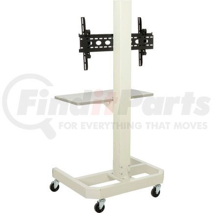 239192BBG by GLOBAL INDUSTRIAL - Global Industrial&#8482; Orbit Mobile LCD/Plasma Cart, Beige