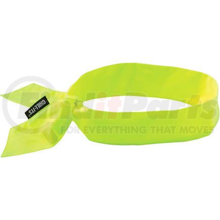 12301 by ERGODYNE - Ergodyne&#174; Chill-Its&#174; 6700 Evaporative Cooling Bandana - Tie, Lime