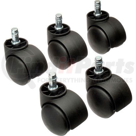 RP2022 by GLOBAL INDUSTRIAL - Interion&#174; 50mm Casters w/Barrel, 5 Per Set