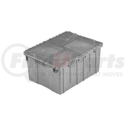 FP143-GY by LEWIS-BINS.COM - ORBIS Flipak&#174; Distribution Container FP143 - 21-7/8 x 15-3/16 x 9-15/16 Gray