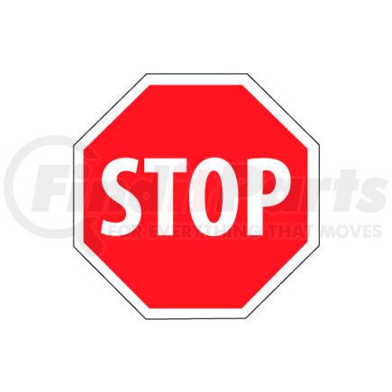 SS3R by NATIONAL MARKER COMPANY - Security Stop Sign - Stop