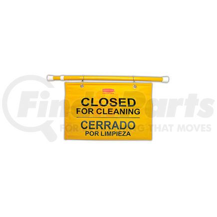 FG9S1600YEL by RUBBERMAID - Rubbermaid&#174; 9S16 Site Safety Hanging Sign