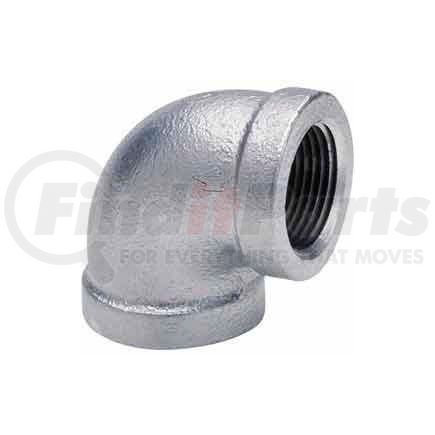 0811001007 by ANVIL INTERNATIONAL - 3/4 In Galvanized Malleable 90 Degree Elbow 150 PSI Lead Free