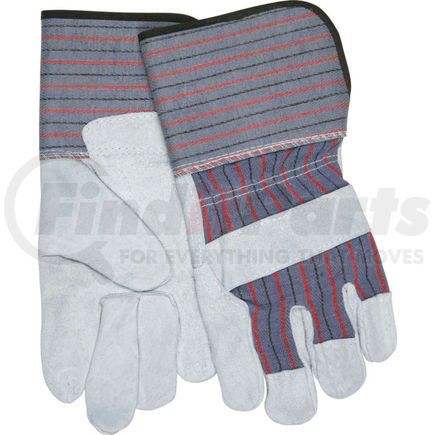 12011 by MCR SAFETY - Memphis&#174; Leather Palm Gloves with 4-1/2" Rubberized Gauntlet Cuff, Size L, 1 Dozen