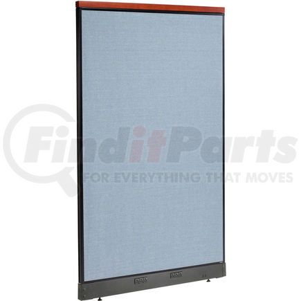 277553EBL by GLOBAL INDUSTRIAL - Interion&#174; Deluxe Electric Office Partition Panel, 48-1/4"W x 77-1/2"H, Blue