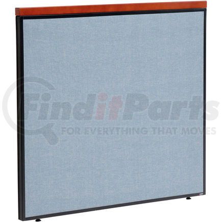 277528BL by GLOBAL INDUSTRIAL - Interion&#174; Deluxe Office Partition Panel, 48-1/4"W x 43-1/2"H, Blue