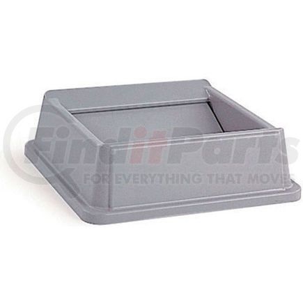FG266400GRAY by RUBBERMAID - Lid For 35 & 50 Gallon Square Rubbermaid Waste Receptacles - Gray
