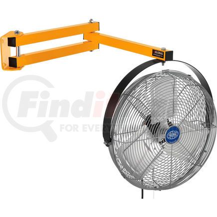 292746 by GLOBAL INDUSTRIAL - Global Industrial 18 Inch Double Arm Loading Dock Fan