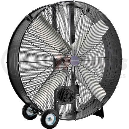 FE-120D5FOL by GLOBAL INDUSTRIAL - Global Industrial&#153; 48" Portable Drum Blower Fan With Belt Drive, 19500 CFM, 1-1/2 HP