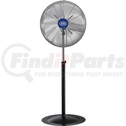 292593 by GLOBAL INDUSTRIAL - Global Industrial&#8482; 24" Deluxe Industrial Pedestal Fan - Oscillating - 7525 CFM - 1/2 HP