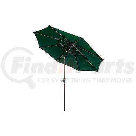 695329 by GLOBAL INDUSTRIAL - Global Industrial&#8482; Outdoor Umbrella - Tilt Mechanism - Olefin - 8-1/2', Green