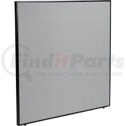 238639GY by GLOBAL INDUSTRIAL - Interion&#174; Office Partition Panel, 60-1/4"W x 60"H, Gray