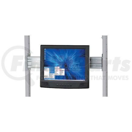 300911 by GLOBAL INDUSTRIAL - Global Industrial&#8482; Flat Panel Monitor Track For 24" LAN Station