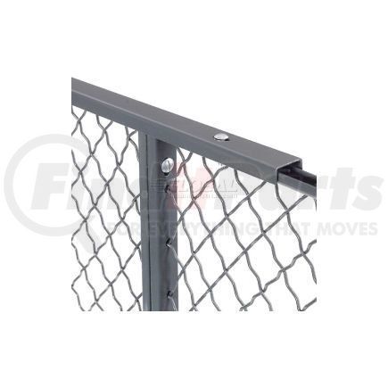 60314-6 by GLOBAL INDUSTRIAL - Global Industrial&#8482; 10' Top Capping For Wire Mesh Partition