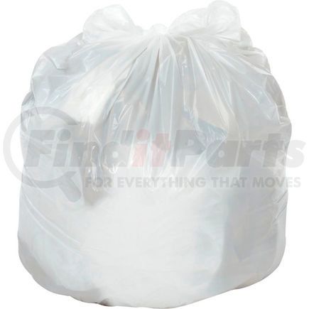 RST2432LW by NAPCO BAG AND FILM - Global Industrial&#153; Medium Duty White Trash Bags - 12 to 16 Gal, 0.5 Mil, 500 Bags/Case