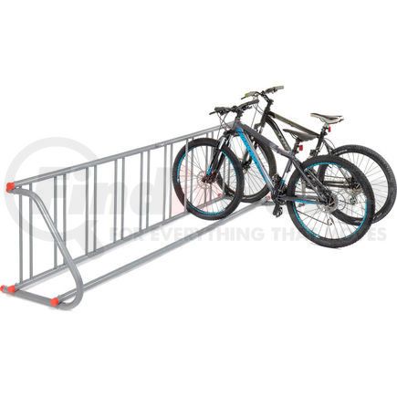 652771 by GLOBAL INDUSTRIAL - Global Industrial&#153, Single Sided Steel Grid Bike Rack, Fits 9 Bikes, 31-3/16 x 26-1/2 x 111-5/8"