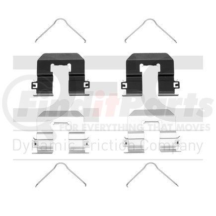 340-21017 by DYNAMIC FRICTION COMPANY - Disc Brake Hardware Kit