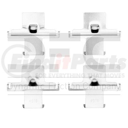 340-67001 by DYNAMIC FRICTION COMPANY - Disc Brake Hardware Kit